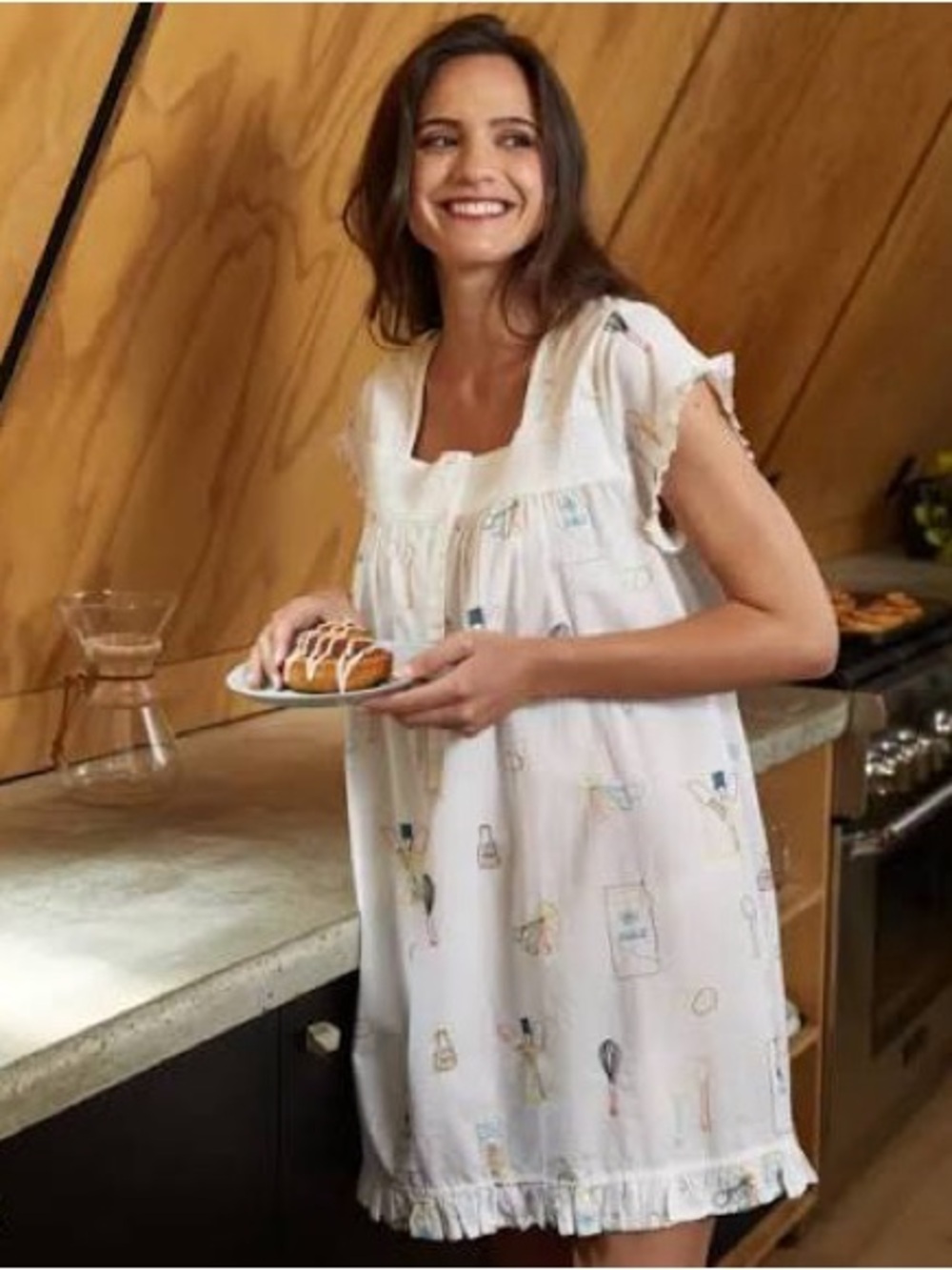 Home Chef - Pintuck Nightgown